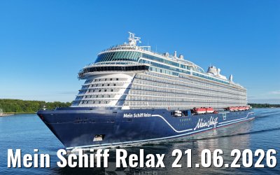Mein Schiff Relax 21.06.2026 Laboe