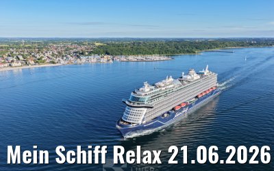 Mein Schiff Relax 21.06.2026 Laboe