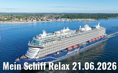 Mein Schiff Relax 21.06.2026 Laboe
