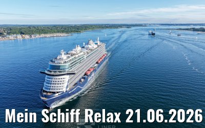 Mein Schiff Relax 21.06.2026 Laboe