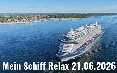 Mein Schiff Relax 21.06.2026 Laboe