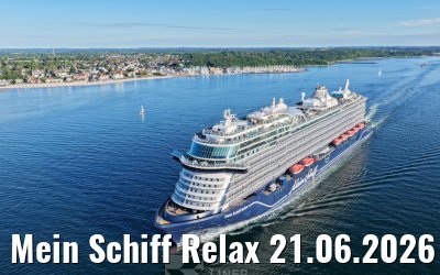 Mein Schiff Relax 21.06.2026 Laboe