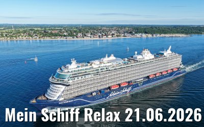 Mein Schiff Relax 21.06.2026 Laboe