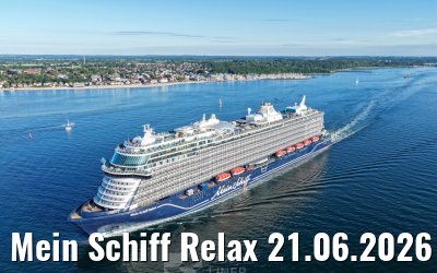 Mein Schiff Relax 21.06.2026 Laboe