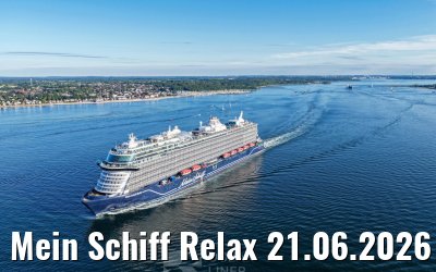 Mein Schiff Relax 21.06.2026 Laboe