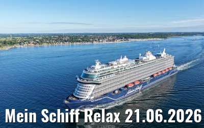 Mein Schiff Relax 21.06.2026 Laboe