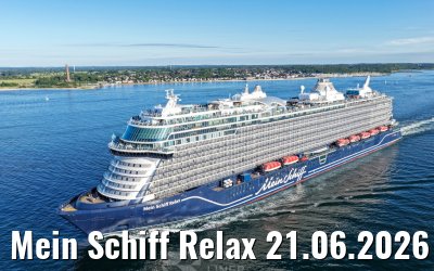 Mein Schiff Relax 21.06.2026 Laboe