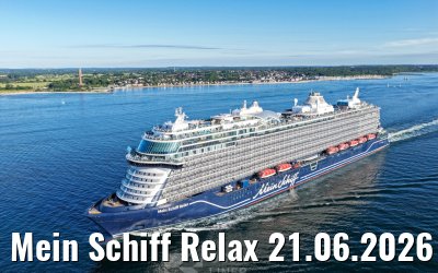 Mein Schiff Relax 21.06.2026 Laboe