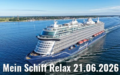 Mein Schiff Relax 21.06.2026 Laboe
