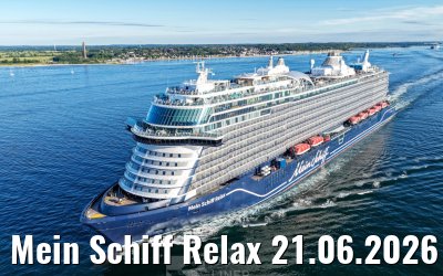 Mein Schiff Relax 21.06.2026 Laboe