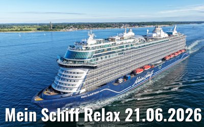 Mein Schiff Relax 21.06.2026 Laboe