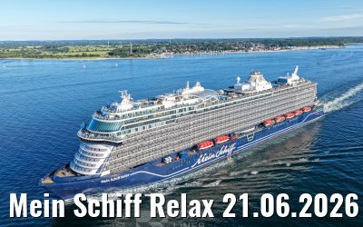 Mein Schiff Relax 21.06.2026 Laboe