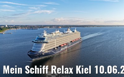 Mein Schiff Relax Kiel 10.06.2026