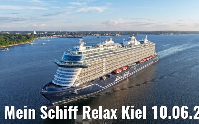 Mein Schiff Relax Kiel 10.06.2026