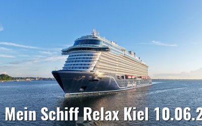 Mein Schiff Relax Kiel 10.06.2026
