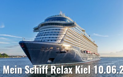 Mein Schiff Relax Kiel 10.06.2026
