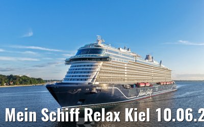 Mein Schiff Relax Kiel 10.06.2026