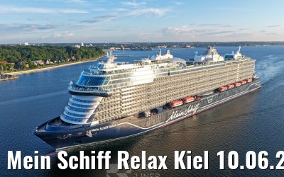 Mein Schiff Relax Kiel 10.06.2026