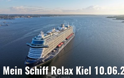 Mein Schiff Relax Kiel 10.06.2026