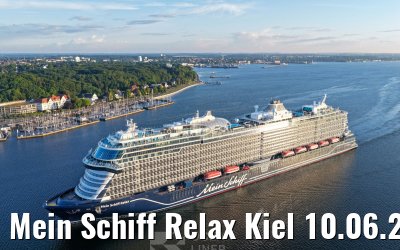 Mein Schiff Relax Kiel 10.06.2026