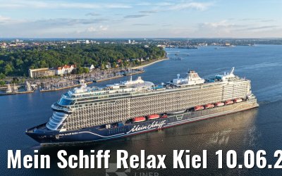 Mein Schiff Relax Kiel 10.06.2026