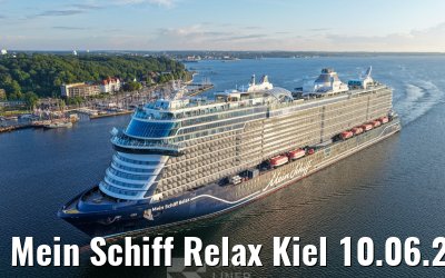 Mein Schiff Relax Kiel 10.06.2026