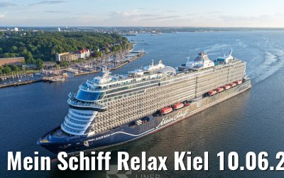 Mein Schiff Relax Kiel 10.06.2026