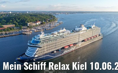 Mein Schiff Relax Kiel 10.06.2026