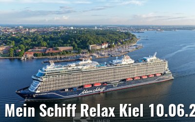 Mein Schiff Relax Kiel 10.06.2026