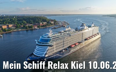 Mein Schiff Relax Kiel 10.06.2026