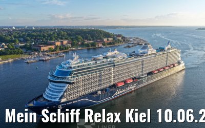 Mein Schiff Relax Kiel 10.06.2026