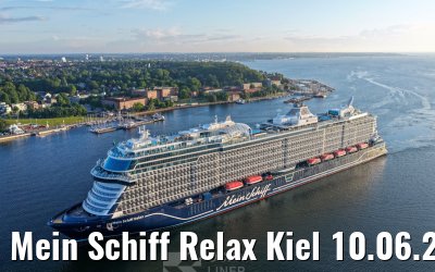 Mein Schiff Relax Kiel 10.06.2026