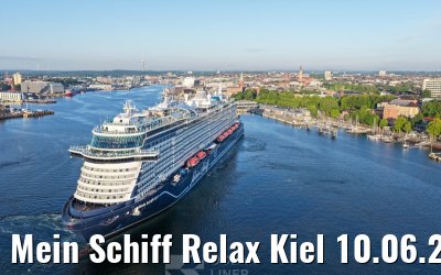 Mein Schiff Relax Kiel 10.06.2026