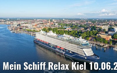 Mein Schiff Relax Kiel 10.06.2026