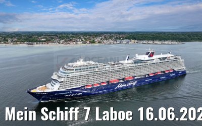 Mein Schiff 7 Laboe 16.06.2024