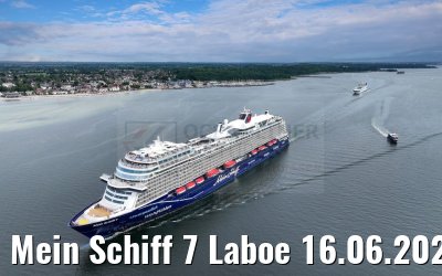 Mein Schiff 7 Laboe 16.06.2024