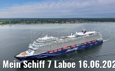 Mein Schiff 7 Laboe 16.06.2024