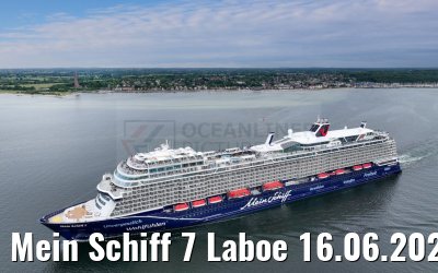 Mein Schiff 7 Laboe 16.06.2024