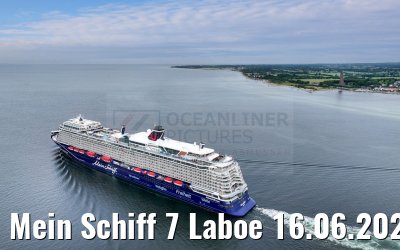 Mein Schiff 7 Laboe 16.06.2024