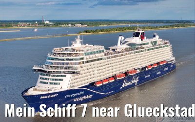 Mein Schiff 7 near Glueckstadt 07.05.2025