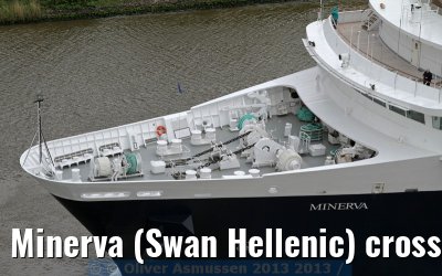 Minerva (Swan Hellenic) crossed the Kiel Canal on 23 May 2013