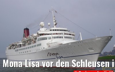 Mona Lisa vor den Schleusen in Ijmuiden