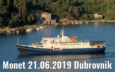 Monet 21.06.2019 Dubrovnik Photo: K.Kaulfuss