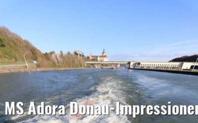 MS Adora Donau-Impressionen bei Persenbeug 06.04.2019