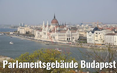 Parlamentsgebäude Budapest 04.04.2019