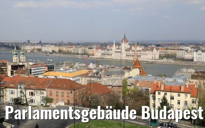 Parlamentsgebäude Budapest 04.04.2019