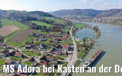 MS Adora bei Kasten an der Donau 07.04.2019