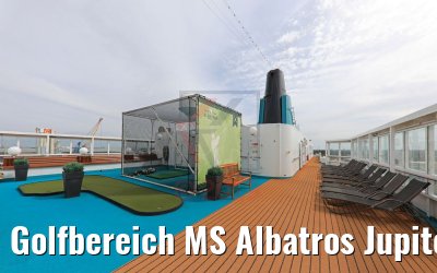 Golfbereich MS Albatros Jupiter-Deck