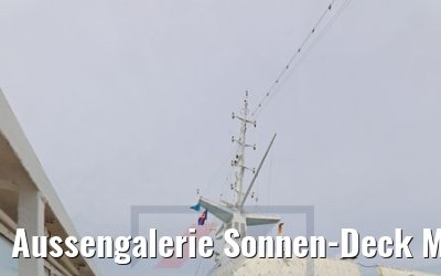 Aussengalerie Sonnen-Deck MS Albatros
