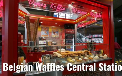 Belgian Waffles Central Station Antwerp